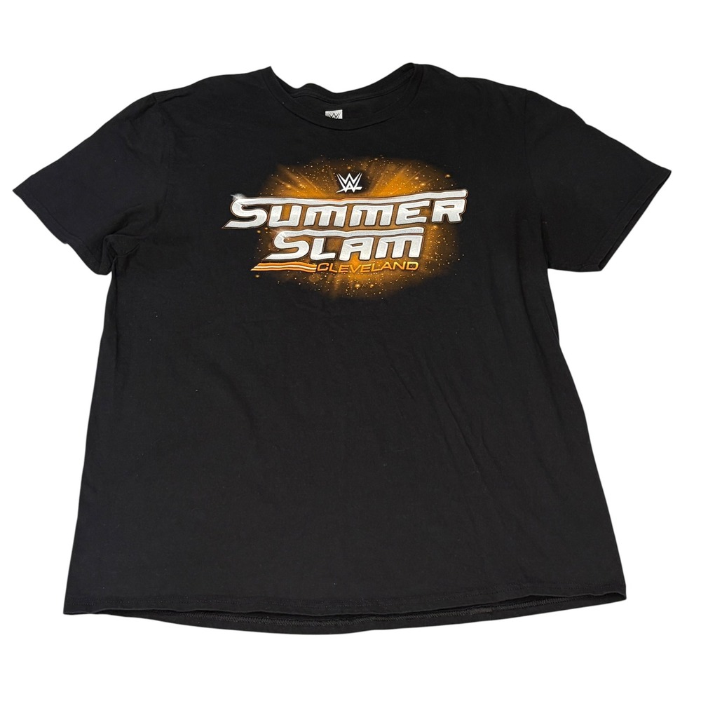 WWE Summer Slam 2024 Cleveland Mens I Was There Tshirt Black Size XL